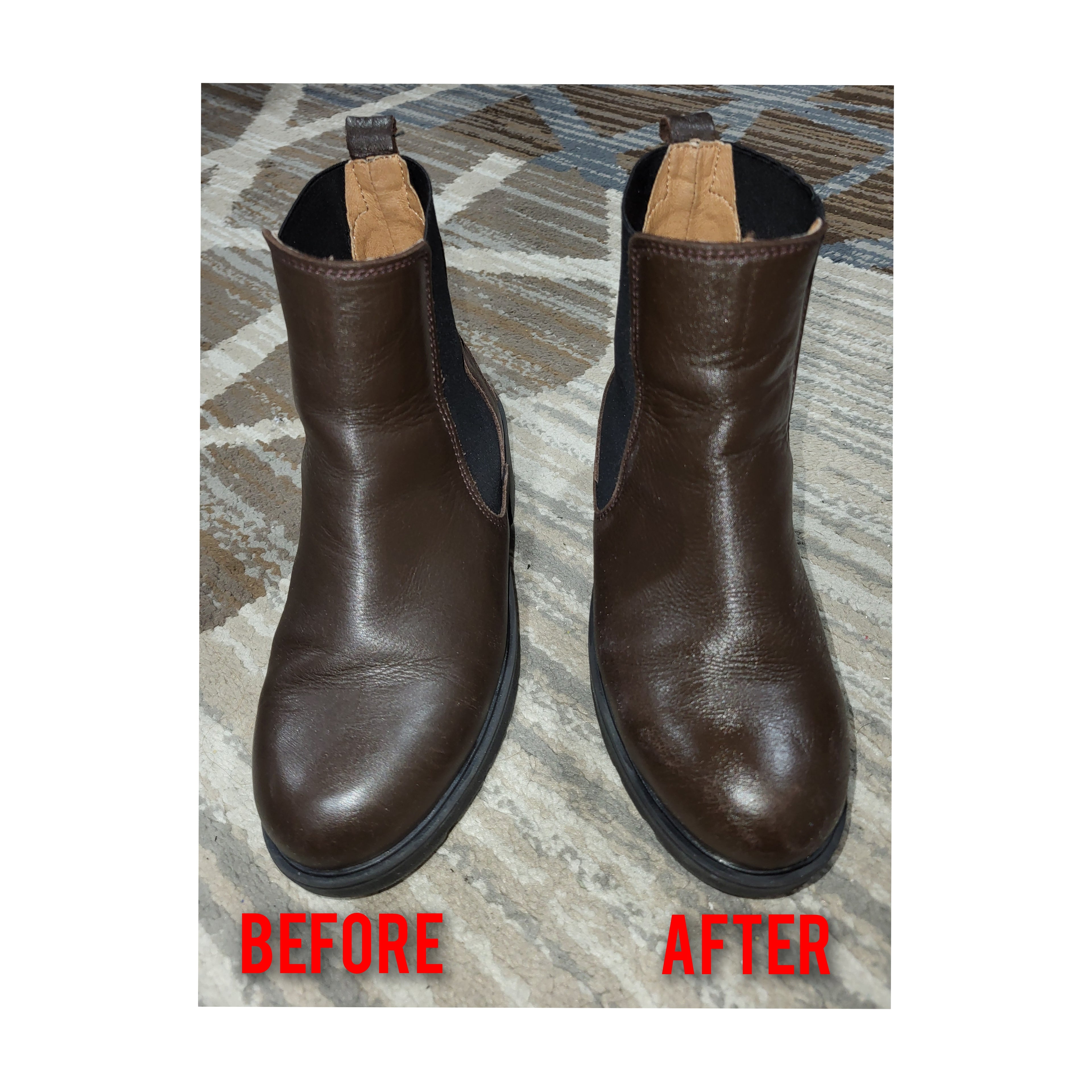 CLEAR/NEUTRAL LEATHER SHOE POLISH 3.527 FL OZ PLUS FREE TOWEL