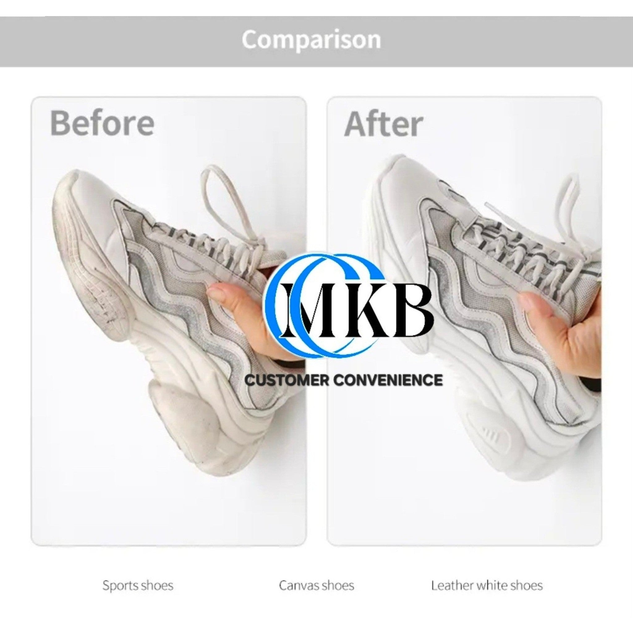 MKB Shoe Foam Cleaner 5.291 fl oz