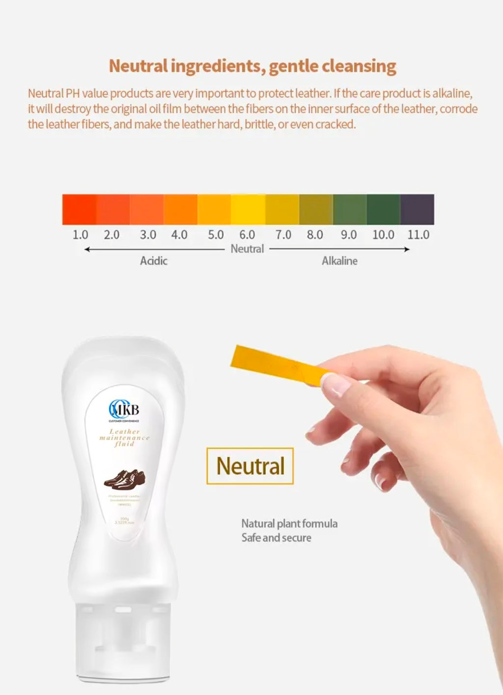 CLEAR/NEUTRAL LEATHER SHOE POLISH 3.527 FL OZ PLUS FREE TOWEL